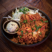 사이갈비 닭튀김 메뉴 사진(네이버)