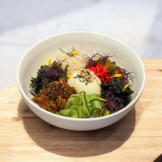 미나리 피꼬막장 덮밥 메뉴 사진(네이버)