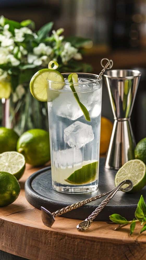 Gin Rickey 메뉴 사진(네이버)