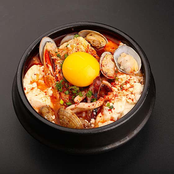 해물순두부찌개(1인분) 메뉴 사진(네이버)