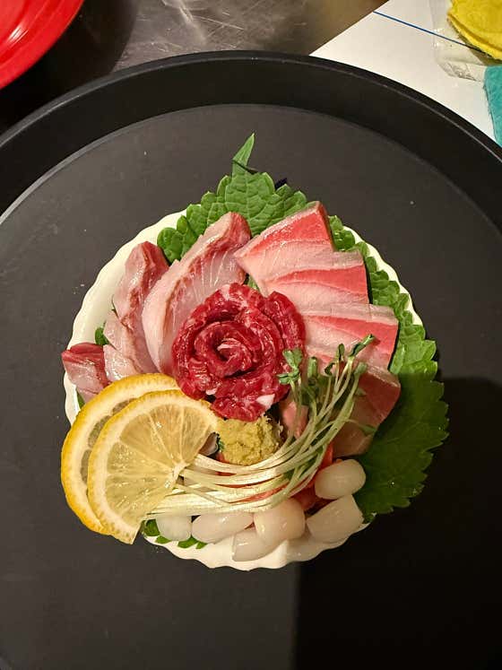1인모듬회 메뉴 사진(네이버)