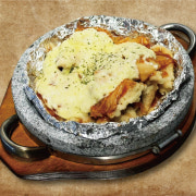 김치피자탕수육 메뉴 사진(네이버)