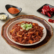 매콤 숯불제육 메뉴 사진(네이버)
