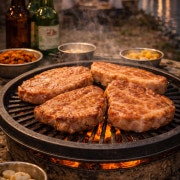 목살 소금구이 150g 메뉴 사진(네이버)