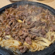 간장오리불고기 반마리 메뉴 사진(네이버)