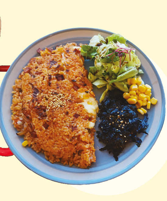 김치 치즈 볶음밥 메뉴 사진(네이버)