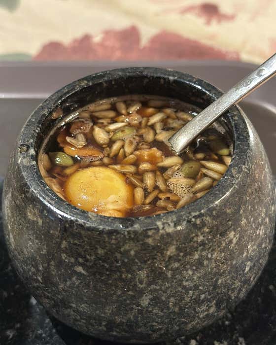 노른자동동쌍화탕 메뉴 사진(네이버)