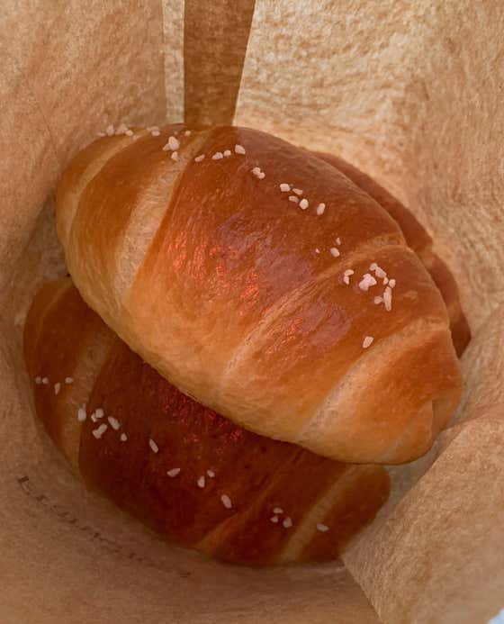 소금빵 메뉴 사진(네이버)