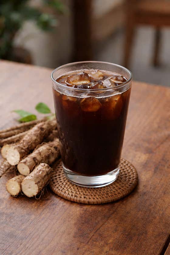 생칡즙 메뉴 사진(네이버)