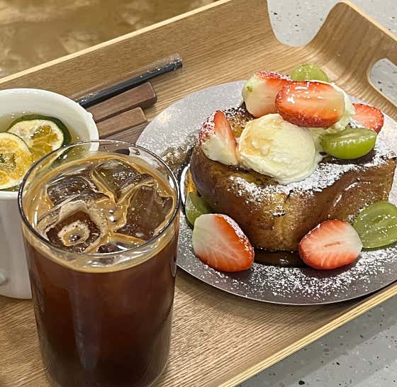 과일프렌치토스트 메뉴 사진(네이버)
