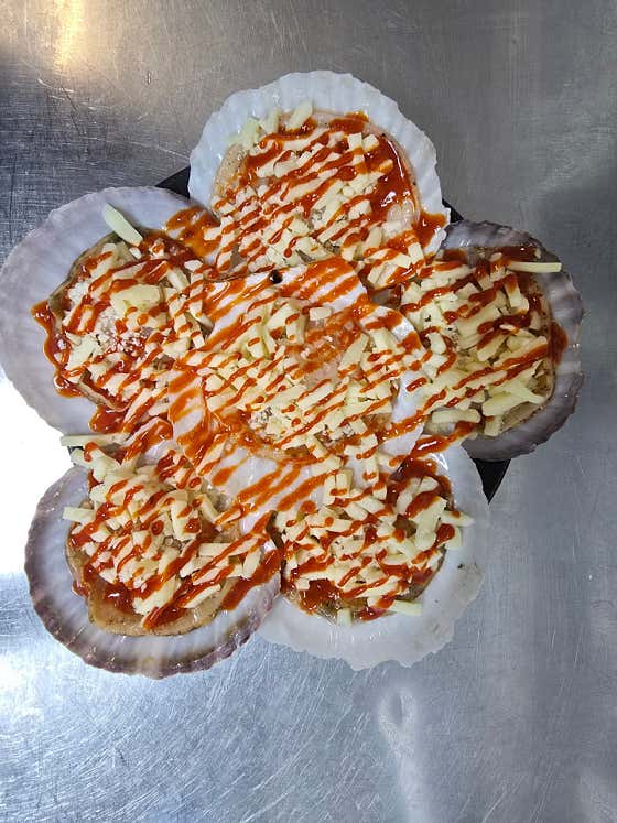 치즈가리비구이(6쪽) 메뉴 사진(네이버)