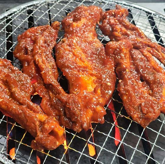 기가막힌 고추장삼겹살 메뉴 사진(네이버)