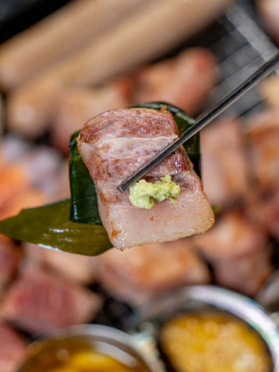 제주 백돼지 500g 한판 메뉴 사진(네이버)