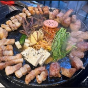 반반한판(삼겹+목살600g) 메뉴 사진(네이버)