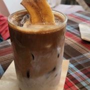 바나나라떼 메뉴 사진(네이버)