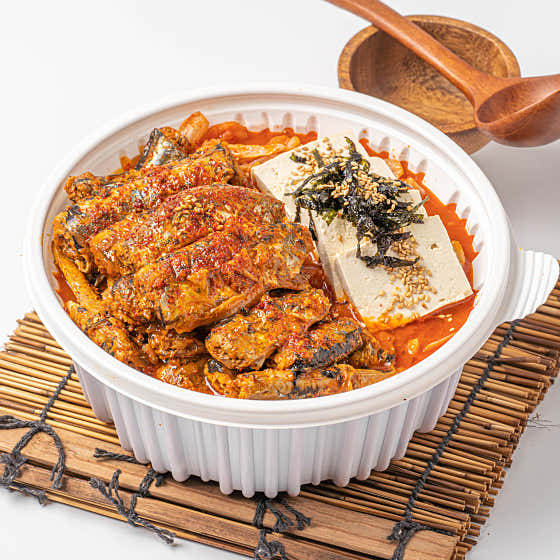 꽁치 2캔 가득 김치찜 (800g) 메뉴 사진(네이버)