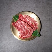 한우 1+ 등심 (150g) 메뉴 사진(네이버)