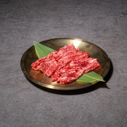한우 1+ 갈비살(100g) 메뉴 사진(네이버)