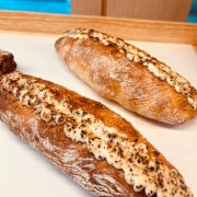 명란 바게트 (포리쉐 밀가루) 메뉴 사진(네이버)