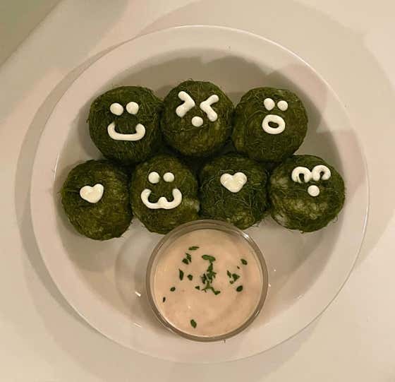 감태주먹밥 메뉴 사진(네이버)