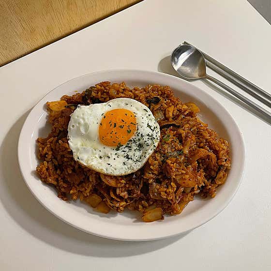 김치볶음밥 메뉴 사진(네이버)
