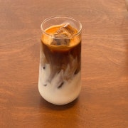 바닐라빈 라떼 메뉴 사진(네이버)