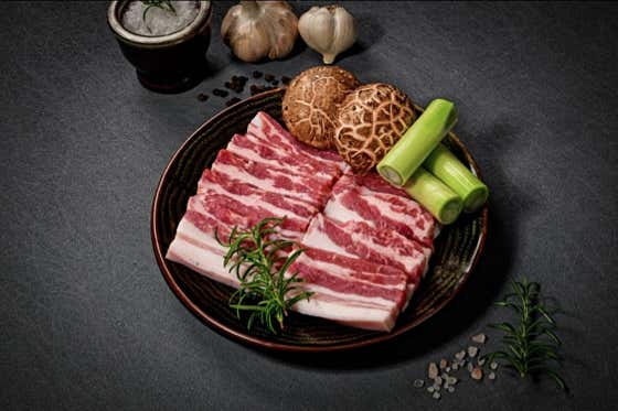 1+통삼겹 메뉴 사진(네이버)