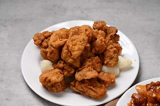 후라이드 대 메뉴 사진(네이버)