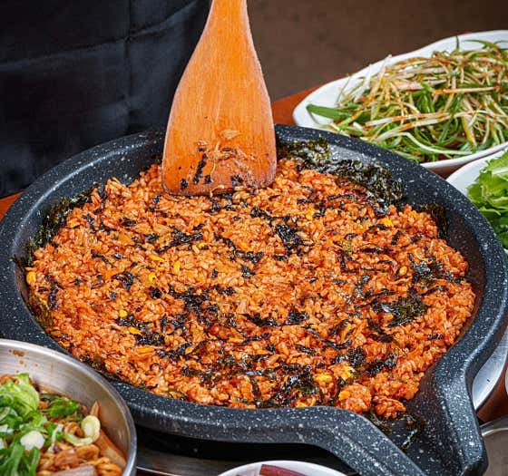 골목집 볶음밥 메뉴 사진(네이버)