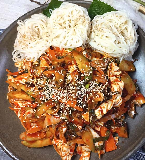 골뱅이초무침(with소면) 메뉴 사진(네이버)
