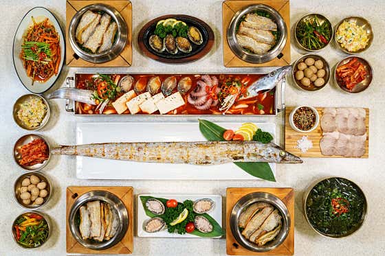 통갈치 한상 (3인) 메뉴 사진(네이버)