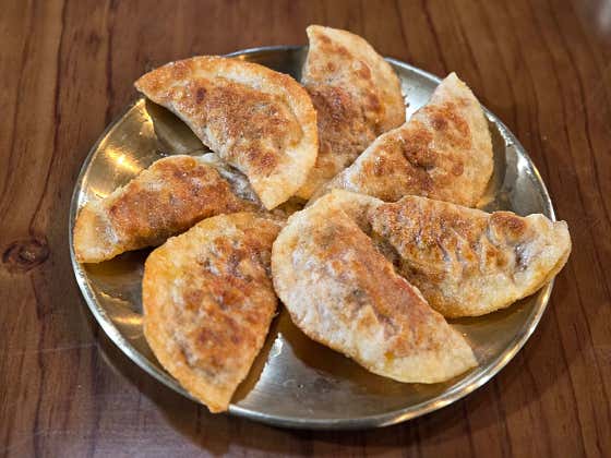 군만두 메뉴 사진(네이버)