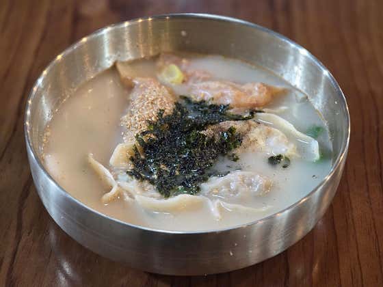 만둣국 메뉴 사진(네이버)