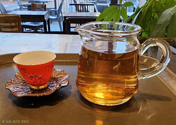[육계/대홍포/수선] 무이암차 메뉴 사진(네이버)