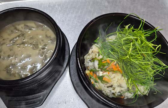 시래기 곤드레밥 메뉴 사진(네이버)