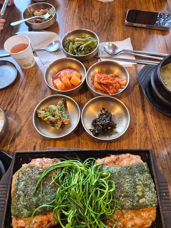 쑥떡떡갈비세트 메뉴 사진(네이버)