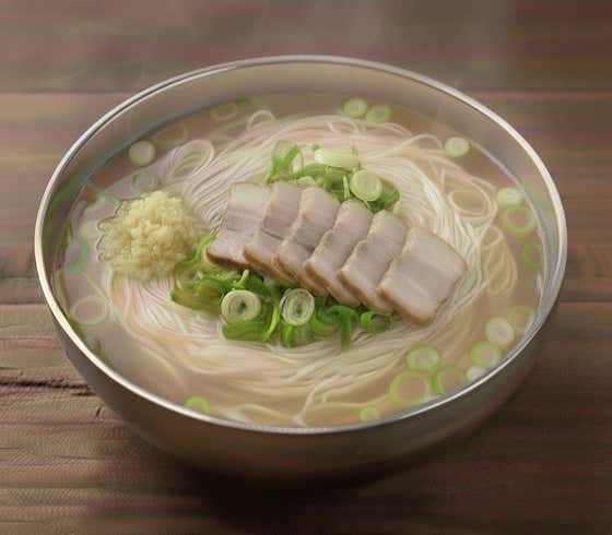 멸고국수 메뉴 사진(네이버)