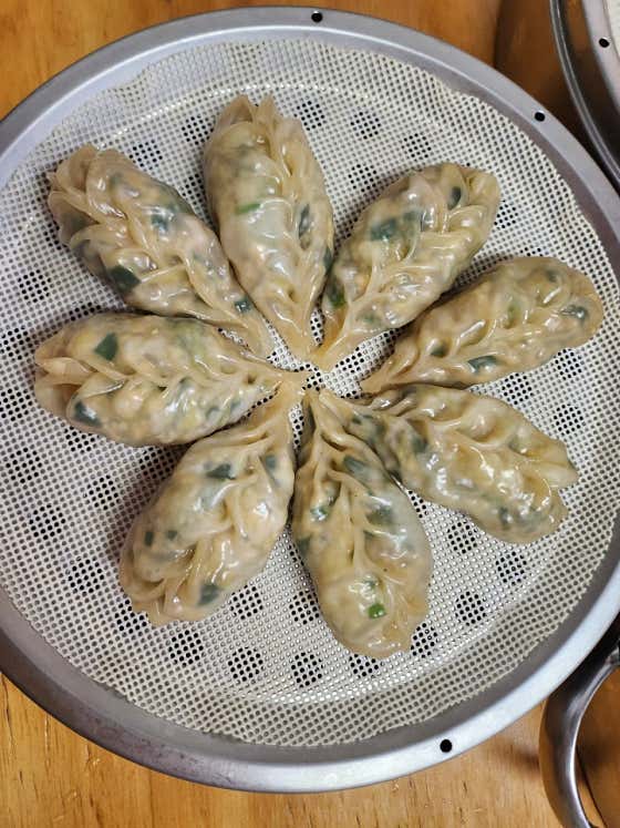 고기만두 메뉴 사진(네이버)