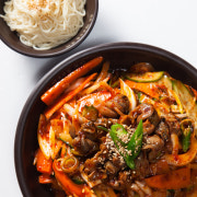 골뱅이소면 메뉴 사진(네이버)