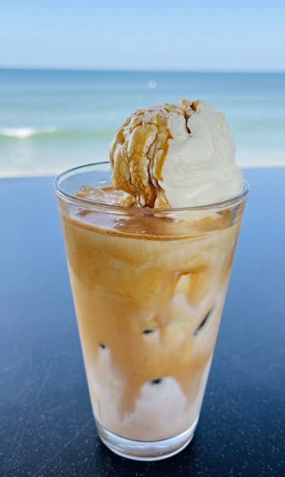 🍦아이스크림라떼(ICE ONLY) 메뉴 사진(네이버)