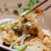 찹쌀탕수육 메뉴 사진(네이버)