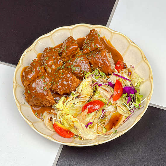 멘치카츠 메뉴 사진(네이버)