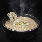 1인)한방 버섯 등갈비죽 메뉴 사진(네이버)