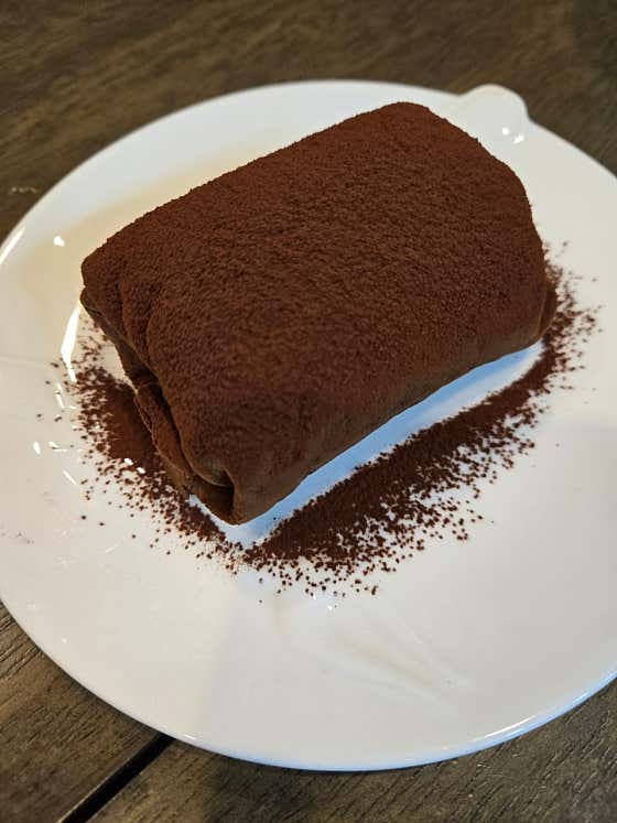수제 두바이 수건케이크 메뉴 사진(네이버)