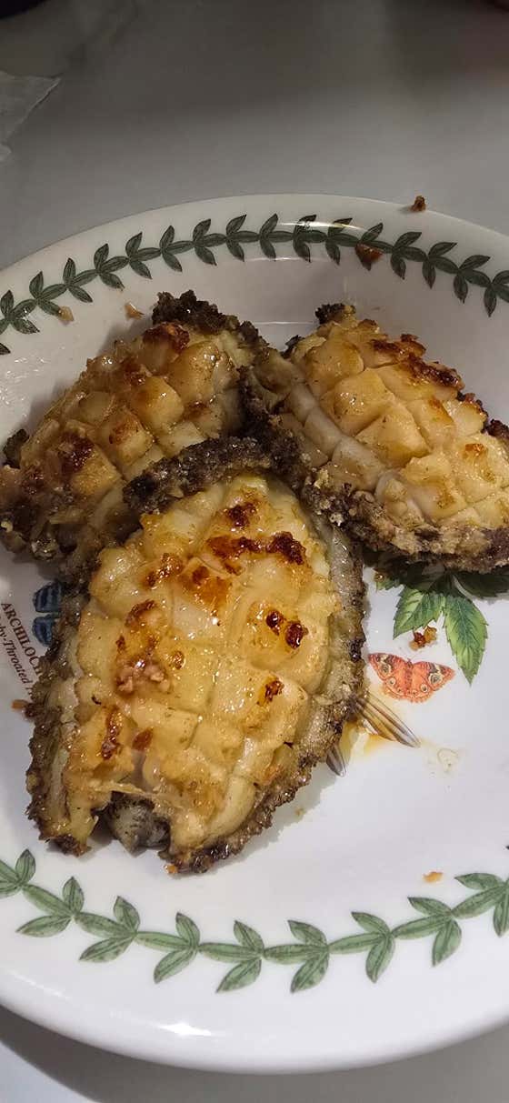 완도산활전복 중짜 1kg 메뉴 사진(네이버)