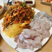오늘의 모둠회(2~3종) 메뉴 사진(네이버)