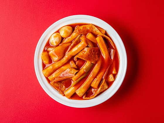 오리지널 떡볶이 1인 메뉴 사진(네이버)