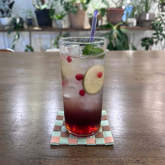 Fruit Tea 하이볼 (논알콜) 메뉴 사진(네이버)