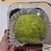 말차 두바이쫀득쿠키 메뉴 사진(네이버)