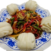 고추잡채&꽃빵(별도) 메뉴 사진(네이버)